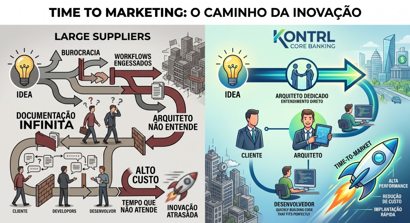 O Desafio do Time-to-Market no Mercado Financeiro